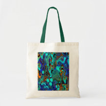 Série 29, Bleu-turquoise d'évolution Sac En Toile