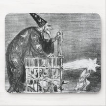 Série 'de La Comete De 1857 ' Tapis De Souris