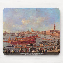 Serie Departure Bucentaur To The Lido Mousepads