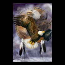 Série rêveuse de receveur - affiche/copie d'Eagle  affiches