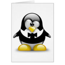 Serie Tux Greeting Cards