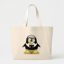 Serie Tux Tote Bags