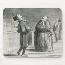 Series 'Actualites', Parisians Mouse Pad