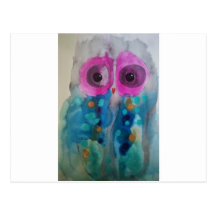 Series - Owl Eye's painting Postcards