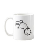 Serious Andean Condor Bird in Black and White mugs