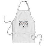Serious Cheetah Cat Apron