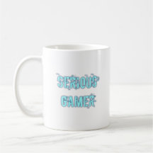 Serious Gamer - Blue Coffee Mug