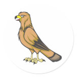 Serious Golden Eagle Bird stickers