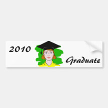 Serious Graduate Bumper Sticker
