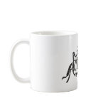 Serious Honey Bee in Black and White mugs