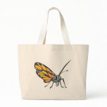 Serious Monarch Butterfly Canvas Bags