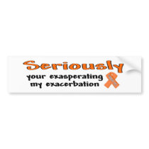 Seriously Bumper Sticker