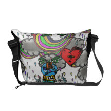 Seriously Deranged bag Messenger Bag