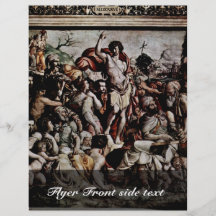 Sermon Of John The Baptist By Conte Jacopo Del (Be Full Color Flyer