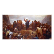 Sermon on the Mount Picture Card