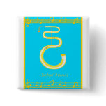serpent pinback buttons