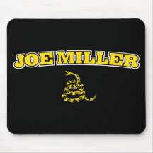 Serpent de drapeau de Joe Miller Gadsden Tapis De Souris