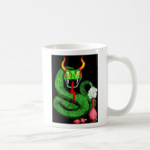 Serpent Out of the Bottle Mug