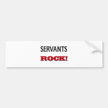 Servants Rock Bumper Sticker