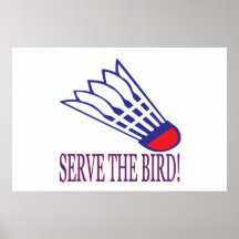 Serve The Bird Print