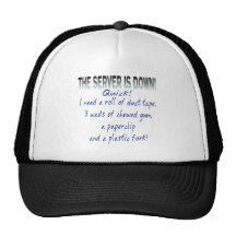 Server is Down Hats