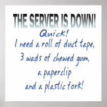 Server is Down Print