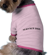 SERVICE DOG DOGGIE T SHIRT