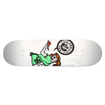 SERVICE WITH A SMILE SKATE DECK