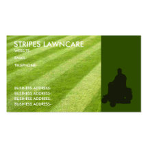 Services de jardin carte de visite
