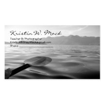 Set a sail on a moment of bliss business card template