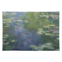 Set de table de Lilly de l'eau de Monet