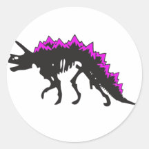 Set of 20 Mountosaurus Stickers Round Sticker