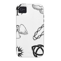 Set of Christian icons iPhone 4/4S Case