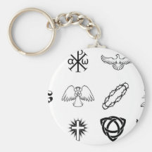 Set of Christian icons Key Chain