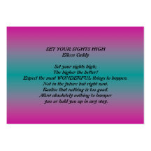 SET YOUR SIGHTS HIGH BUSINESS CARD TEMPLATES