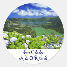Sete Cidades, Açores Adhésif