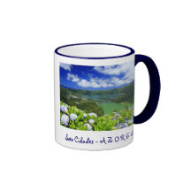 Sete Cidades, Azores Coffee Mugs