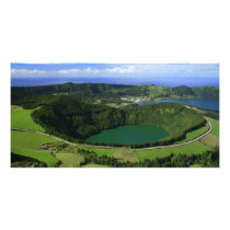 Sete Cidades - Azores Custom Photo Card