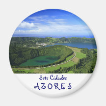 Sete Cidades, Azores Refrigerator Magnets