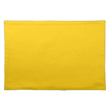 Sets de table jaunes de supernova