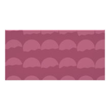 Setting Suns Pattern Photo Card