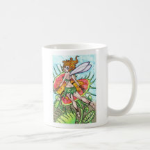 "Setting the trap" pixie coffee mug