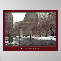 Seul homme, copie d'affiche de New York City