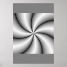 Seven-Armed Spiral Print