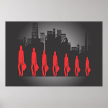 Seven Businesses Women Posters