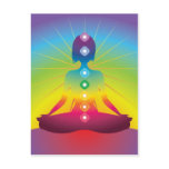 Seven Chacras/Chakra's Postcard's