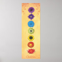 Seven Chakras Banner Posters