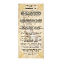 Seven Deadly Sins Rack Card