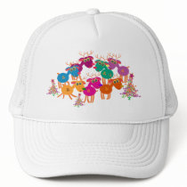 Seven deers again mesh hats