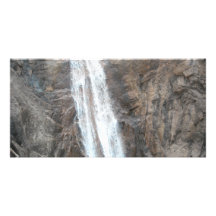 Seven falls personalized photo card